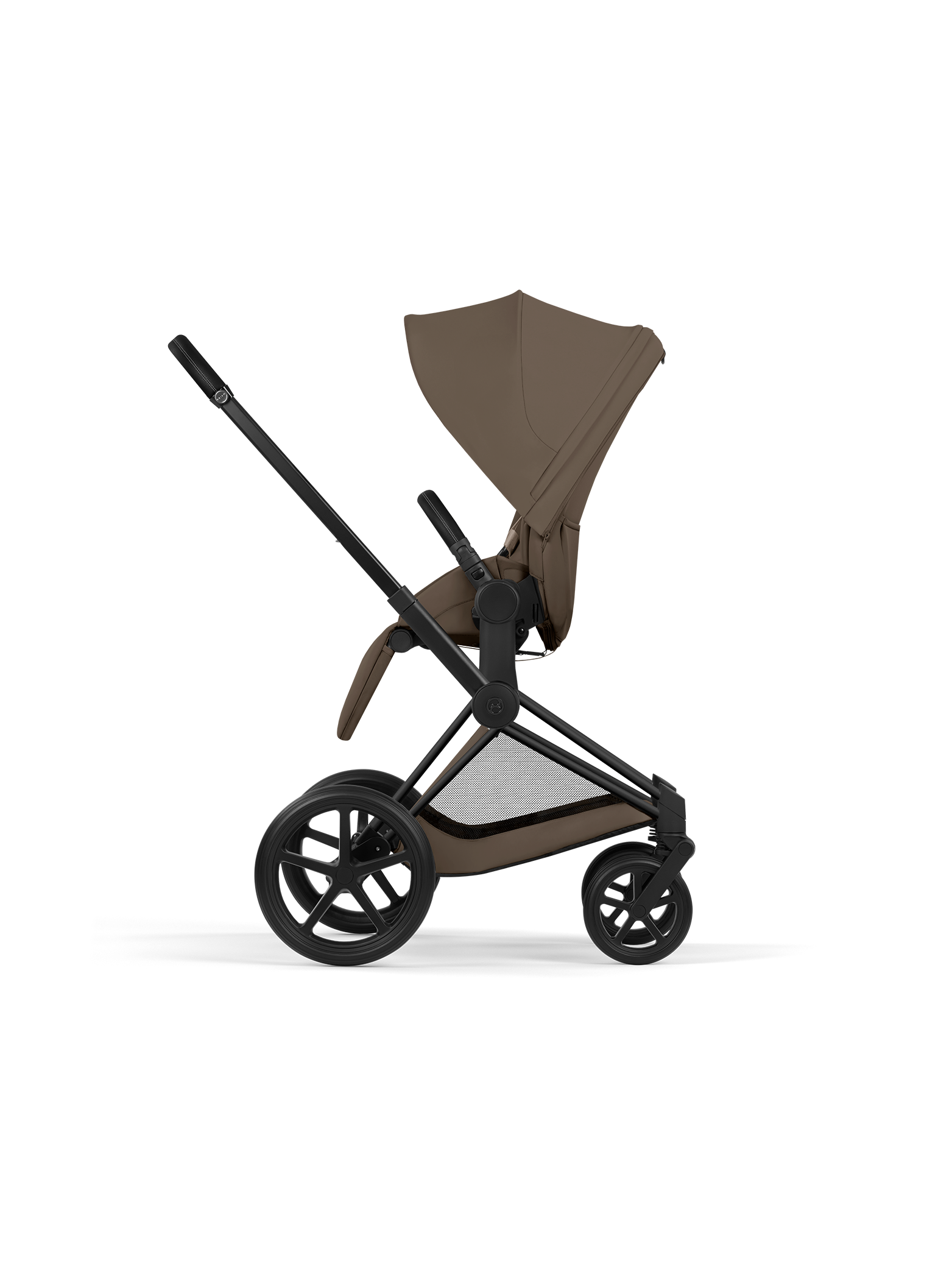 Cybex Priam inkl liggedel - Matt Black/Coconut Brown